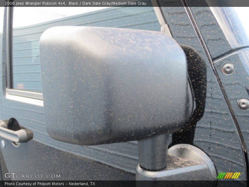 Black / Dark Slate Gray/Medium Slate Gray 2008 Jeep Wrangler Rubicon 4x4
