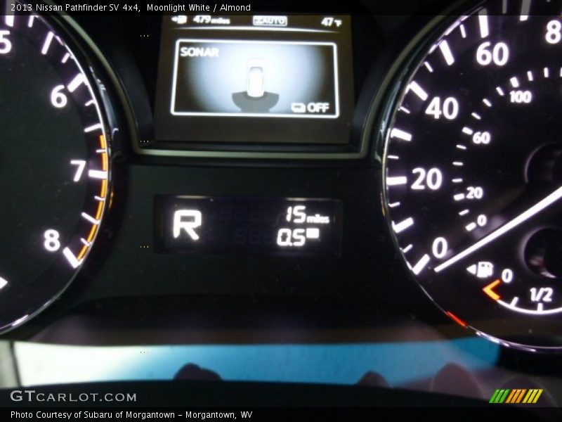 Moonlight White / Almond 2013 Nissan Pathfinder SV 4x4
