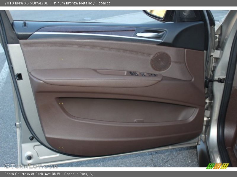 Platinum Bronze Metallic / Tobacco 2010 BMW X5 xDrive30i