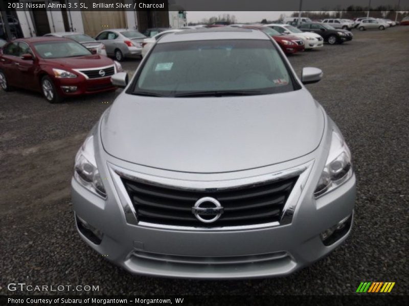 Brilliant Silver / Charcoal 2013 Nissan Altima 3.5 SL