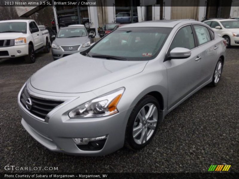 Brilliant Silver / Charcoal 2013 Nissan Altima 3.5 SL