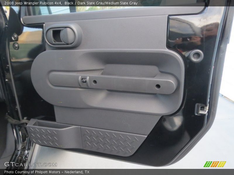 Black / Dark Slate Gray/Medium Slate Gray 2008 Jeep Wrangler Rubicon 4x4