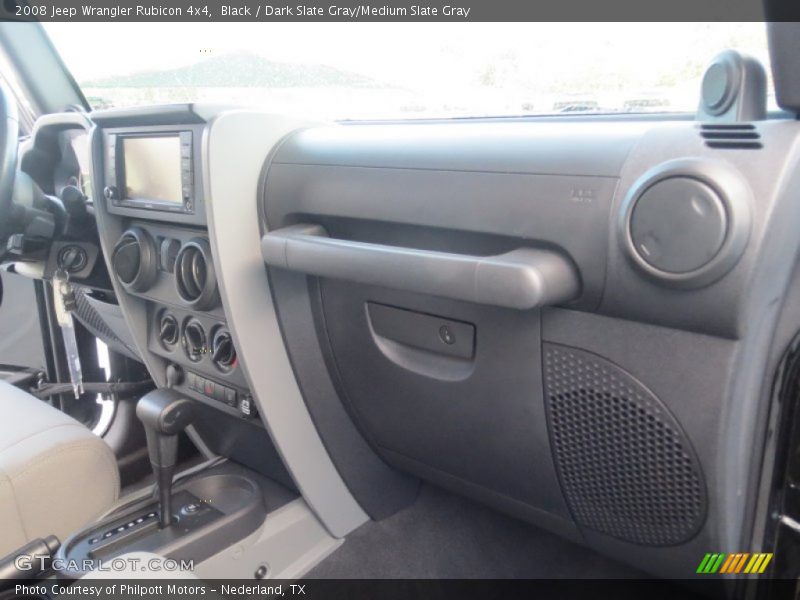 Black / Dark Slate Gray/Medium Slate Gray 2008 Jeep Wrangler Rubicon 4x4