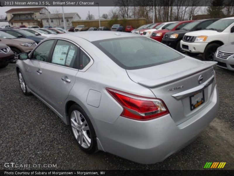 Brilliant Silver / Charcoal 2013 Nissan Altima 3.5 SL