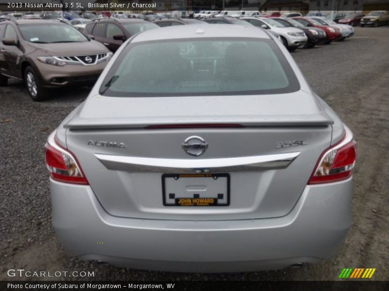 Brilliant Silver / Charcoal 2013 Nissan Altima 3.5 SL