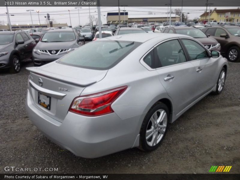 Brilliant Silver / Charcoal 2013 Nissan Altima 3.5 SL