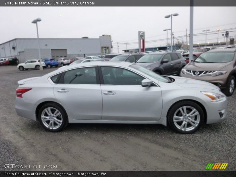 Brilliant Silver / Charcoal 2013 Nissan Altima 3.5 SL