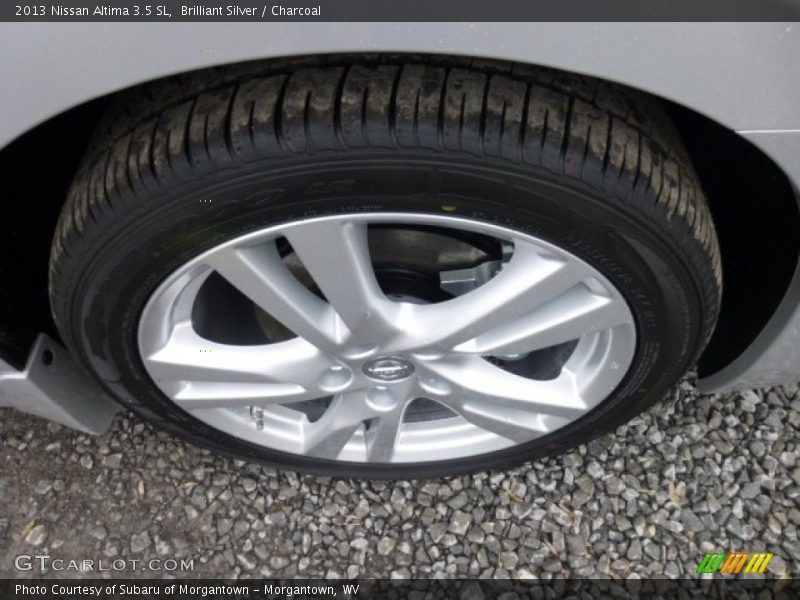 Brilliant Silver / Charcoal 2013 Nissan Altima 3.5 SL