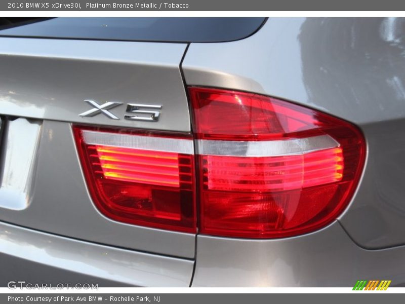 Platinum Bronze Metallic / Tobacco 2010 BMW X5 xDrive30i