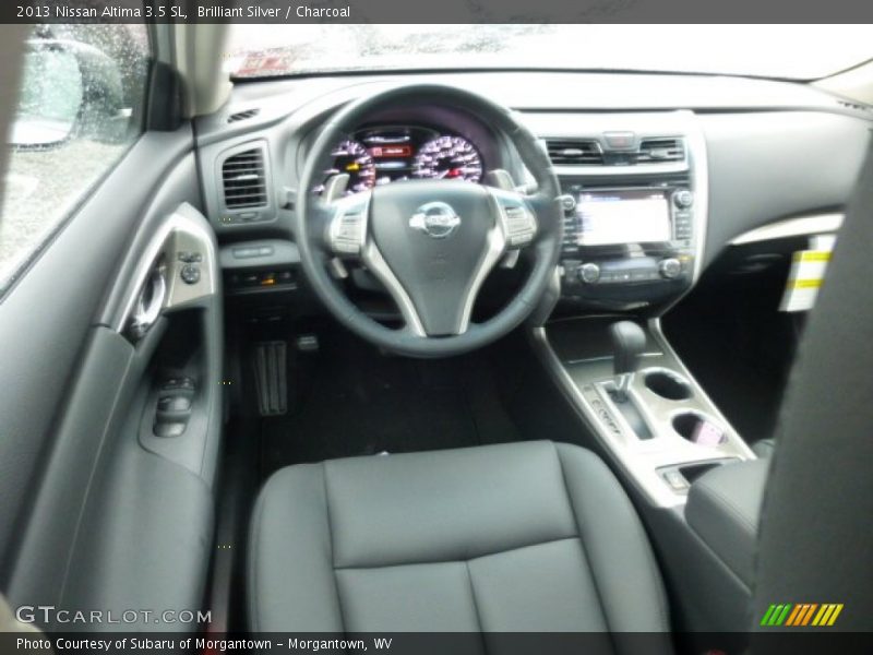 Brilliant Silver / Charcoal 2013 Nissan Altima 3.5 SL