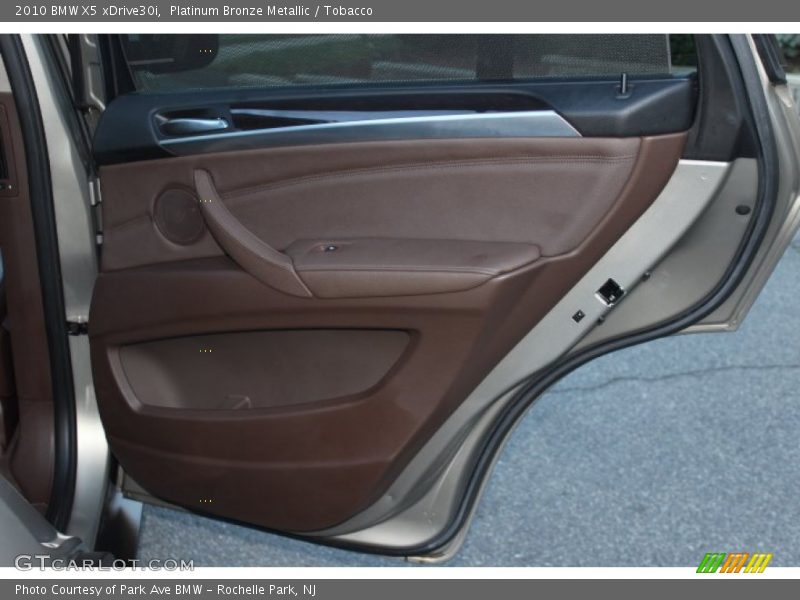 Platinum Bronze Metallic / Tobacco 2010 BMW X5 xDrive30i