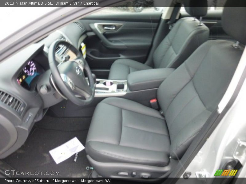 Brilliant Silver / Charcoal 2013 Nissan Altima 3.5 SL