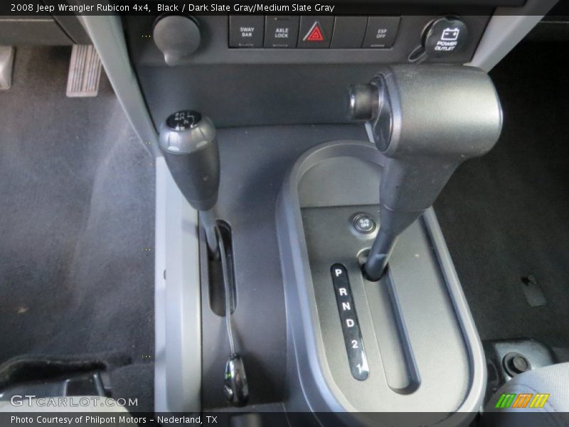 Black / Dark Slate Gray/Medium Slate Gray 2008 Jeep Wrangler Rubicon 4x4