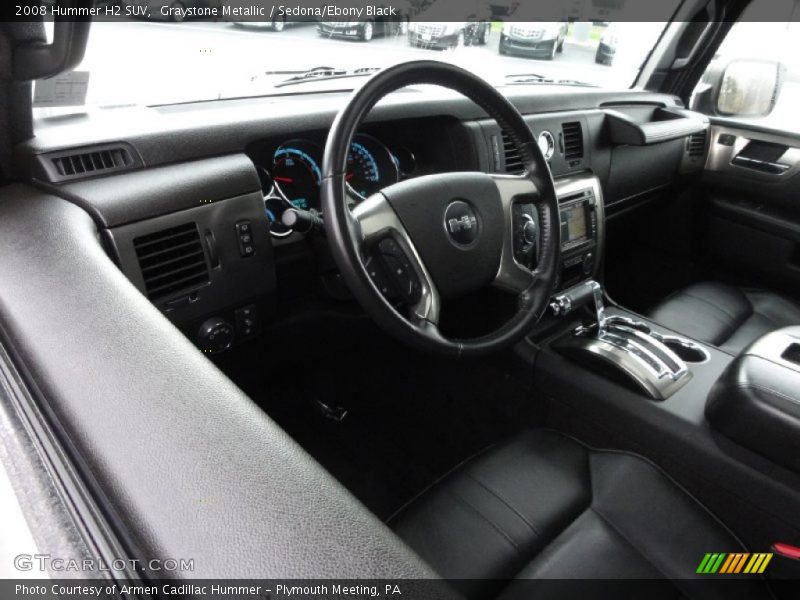 Graystone Metallic / Sedona/Ebony Black 2008 Hummer H2 SUV