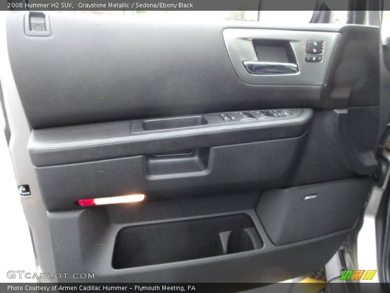 Graystone Metallic / Sedona/Ebony Black 2008 Hummer H2 SUV