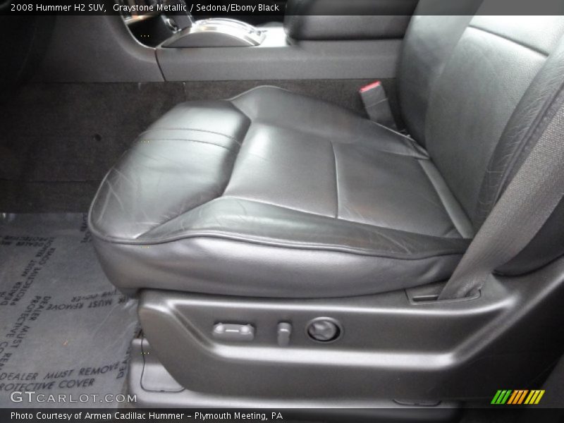 Graystone Metallic / Sedona/Ebony Black 2008 Hummer H2 SUV