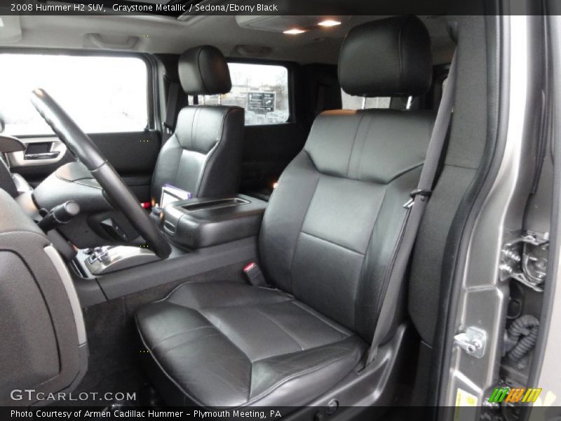 Graystone Metallic / Sedona/Ebony Black 2008 Hummer H2 SUV