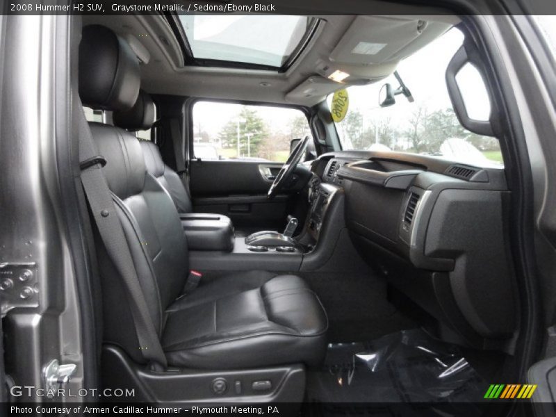 Graystone Metallic / Sedona/Ebony Black 2008 Hummer H2 SUV
