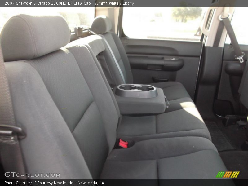 Summit White / Ebony 2007 Chevrolet Silverado 2500HD LT Crew Cab