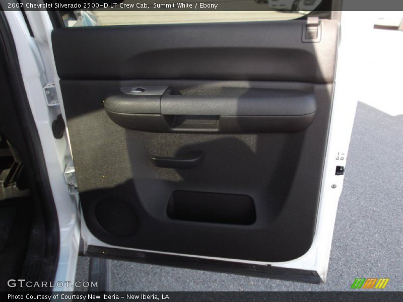 Summit White / Ebony 2007 Chevrolet Silverado 2500HD LT Crew Cab