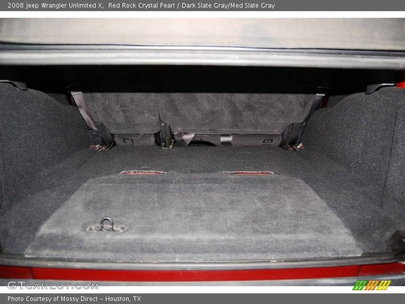 Red Rock Crystal Pearl / Dark Slate Gray/Med Slate Gray 2008 Jeep Wrangler Unlimited X