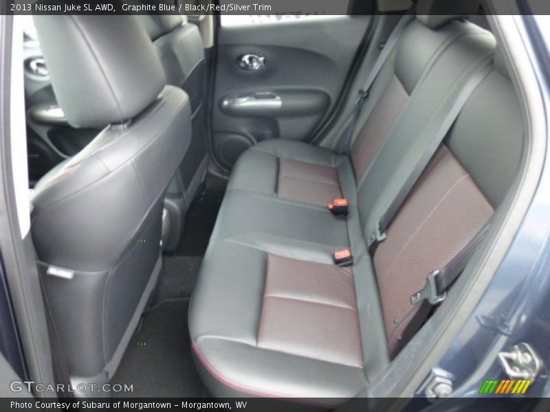 Rear Seat of 2013 Juke SL AWD