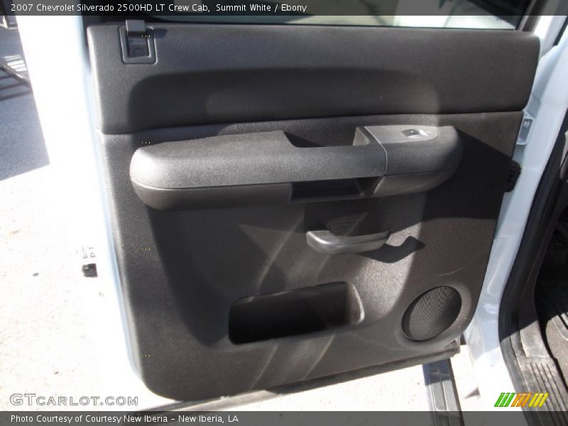 Summit White / Ebony 2007 Chevrolet Silverado 2500HD LT Crew Cab