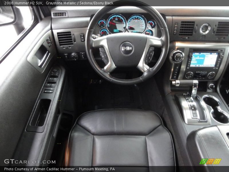 Graystone Metallic / Sedona/Ebony Black 2008 Hummer H2 SUV