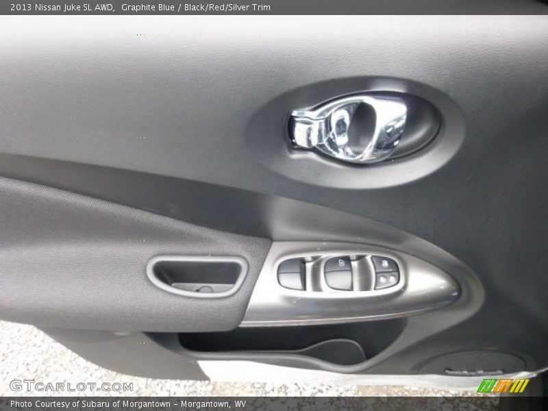 Graphite Blue / Black/Red/Silver Trim 2013 Nissan Juke SL AWD