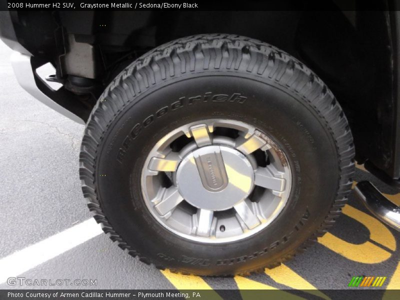 Graystone Metallic / Sedona/Ebony Black 2008 Hummer H2 SUV