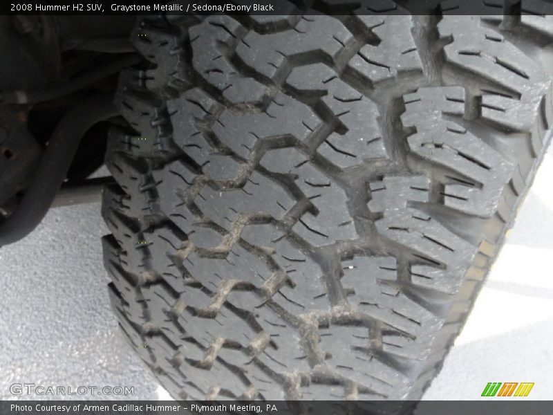 Graystone Metallic / Sedona/Ebony Black 2008 Hummer H2 SUV