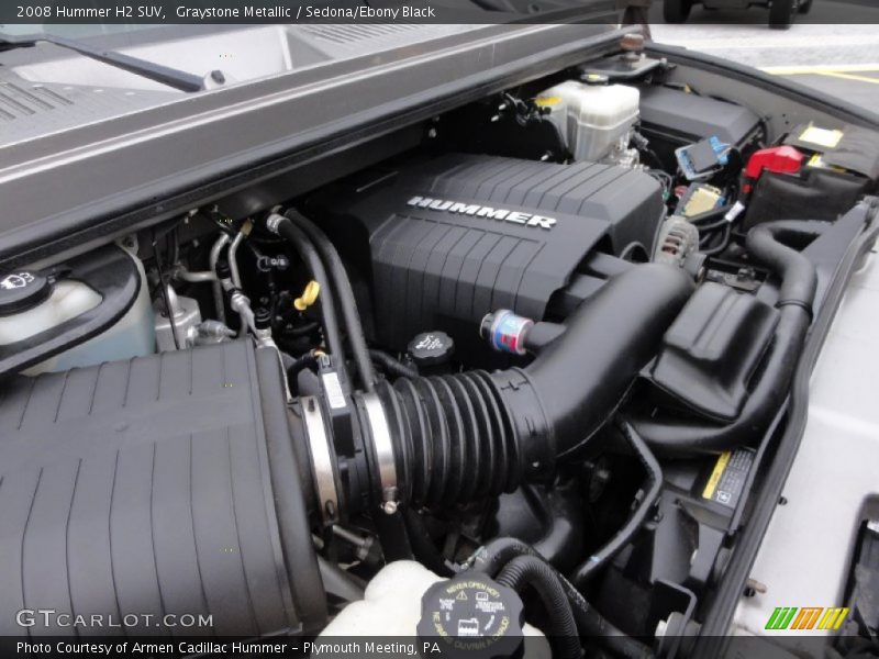 Graystone Metallic / Sedona/Ebony Black 2008 Hummer H2 SUV