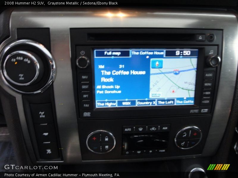 Graystone Metallic / Sedona/Ebony Black 2008 Hummer H2 SUV