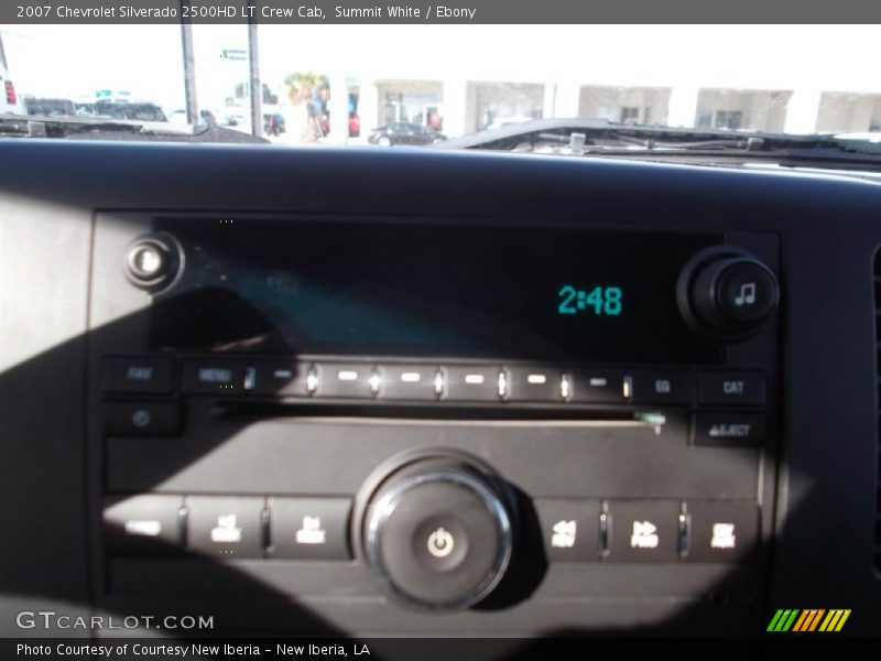 Summit White / Ebony 2007 Chevrolet Silverado 2500HD LT Crew Cab