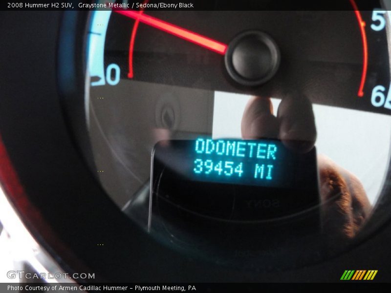 Graystone Metallic / Sedona/Ebony Black 2008 Hummer H2 SUV