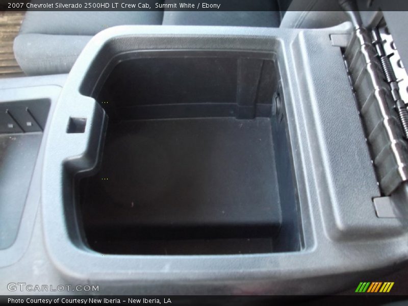 Summit White / Ebony 2007 Chevrolet Silverado 2500HD LT Crew Cab