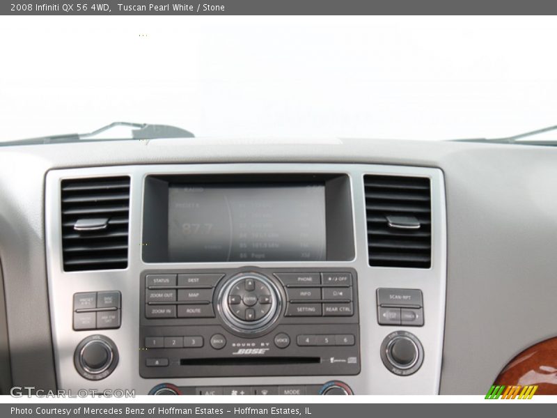 Tuscan Pearl White / Stone 2008 Infiniti QX 56 4WD