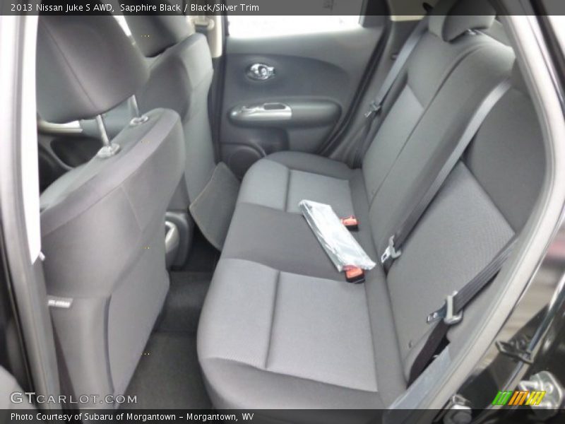 Rear Seat of 2013 Juke S AWD