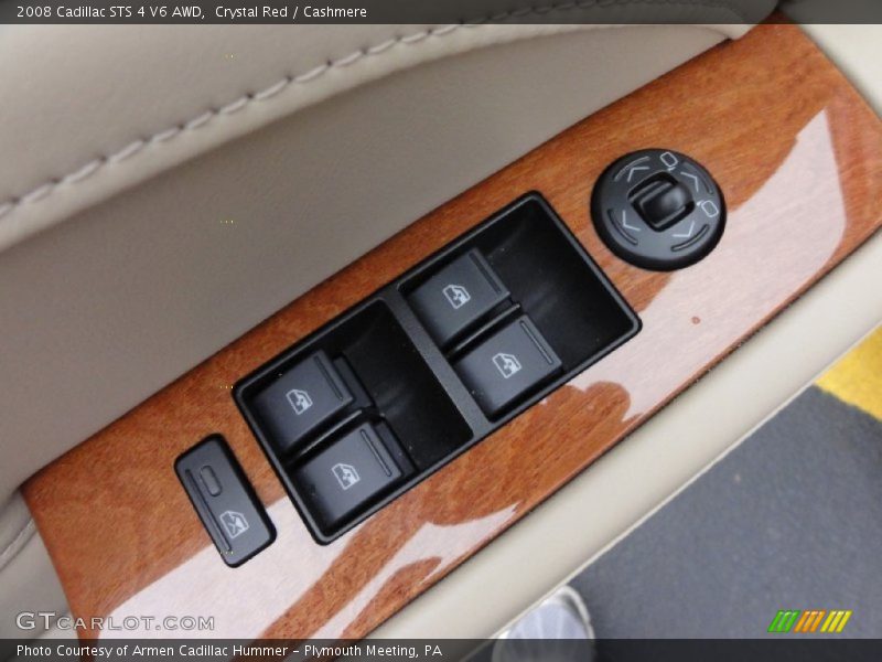 Crystal Red / Cashmere 2008 Cadillac STS 4 V6 AWD