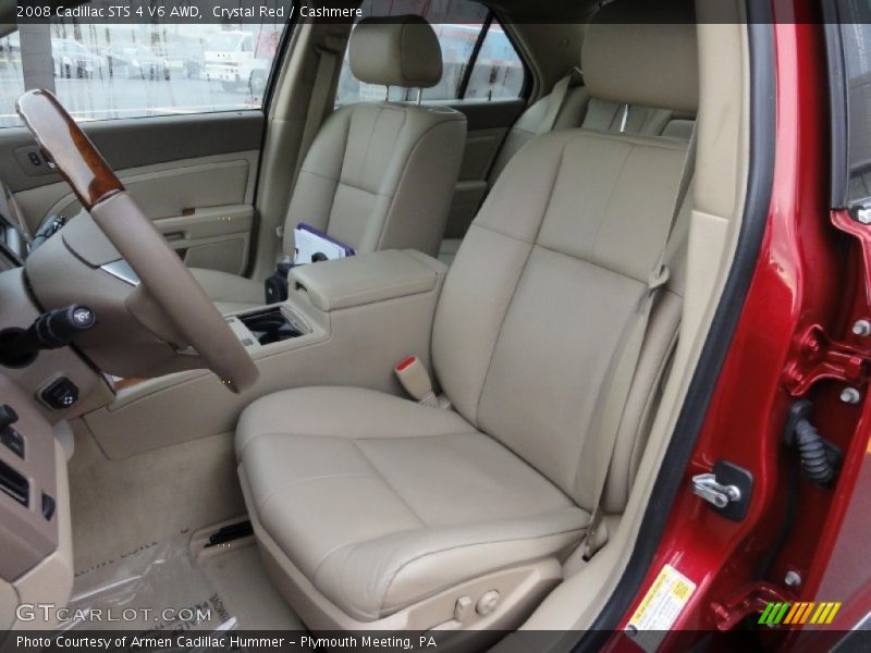 Crystal Red / Cashmere 2008 Cadillac STS 4 V6 AWD
