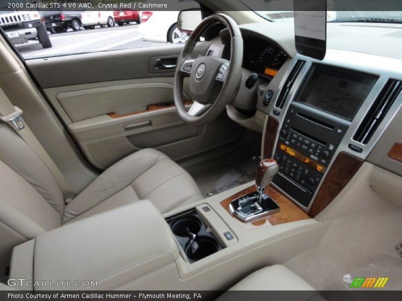 Crystal Red / Cashmere 2008 Cadillac STS 4 V6 AWD