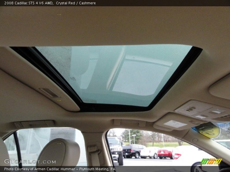 Crystal Red / Cashmere 2008 Cadillac STS 4 V6 AWD