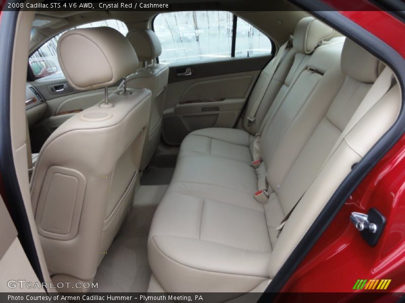 Crystal Red / Cashmere 2008 Cadillac STS 4 V6 AWD