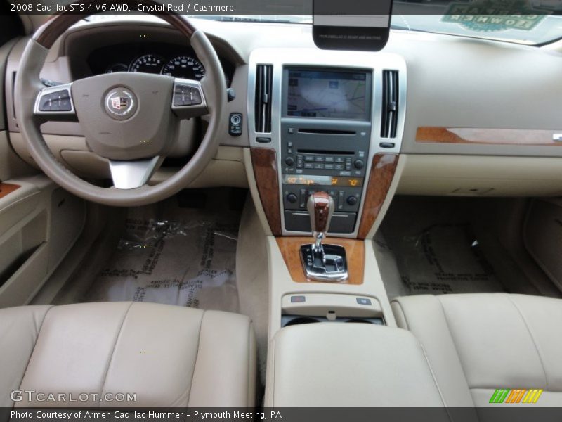 Crystal Red / Cashmere 2008 Cadillac STS 4 V6 AWD