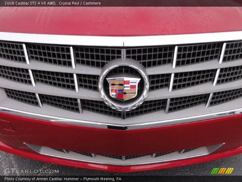 Crystal Red / Cashmere 2008 Cadillac STS 4 V6 AWD