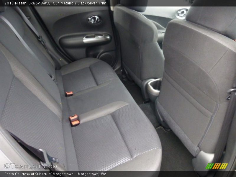 Gun Metallic / Black/Silver Trim 2013 Nissan Juke SV AWD