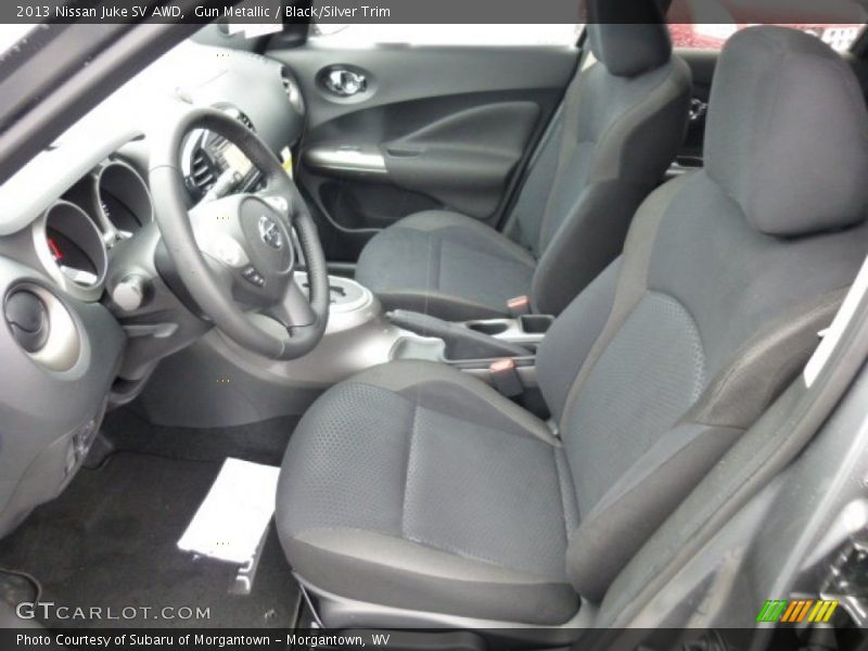 Front Seat of 2013 Juke SV AWD