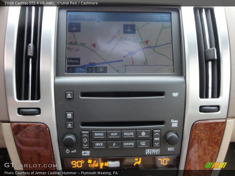 Crystal Red / Cashmere 2008 Cadillac STS 4 V6 AWD