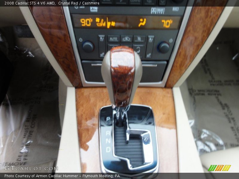 Crystal Red / Cashmere 2008 Cadillac STS 4 V6 AWD