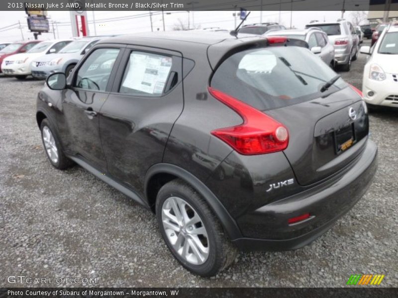 Metallic Bronze / Black/Silver Trim 2013 Nissan Juke S AWD